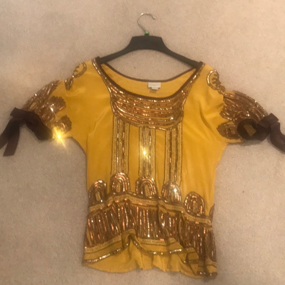 Tracey Reese never worn beaded blouse - Picture 1 of 2